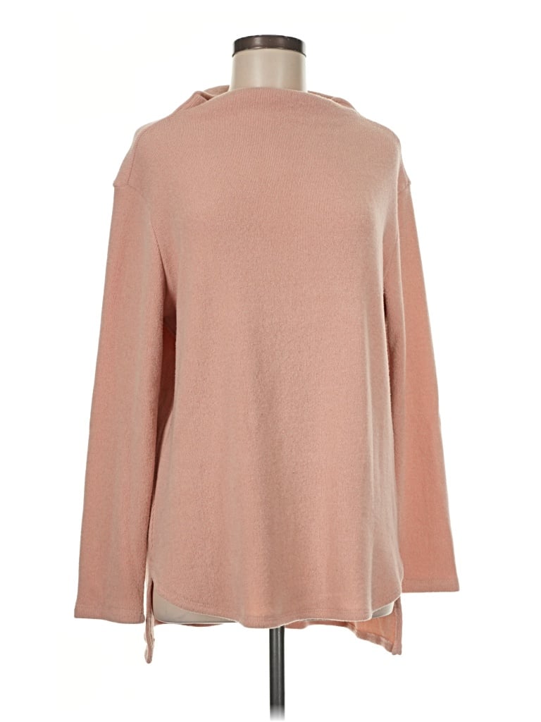 Pre-owned Clara Sun Woo Turtleneck Sweater In Tan