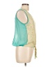 Mine Green Sleeveless Blouse Size L - photo 4