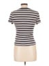 Edikted Stripes Ivory Short Sleeve Turtleneck Size L - photo 2