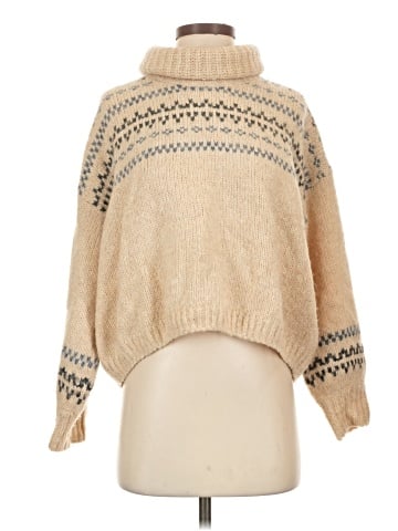 Madewell Somervell Fair Isle Turtleneck Sweater (view 1)