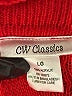 CW Classics 100% Acrylic Red Pullover Sweater Size L - photo 7