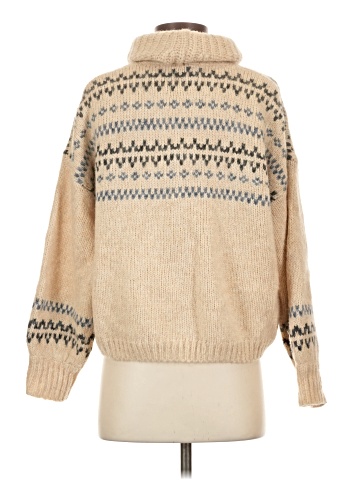 Madewell Somervell Fair Isle Turtleneck Sweater (view 2)