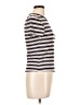 Edikted Stripes Ivory Short Sleeve Turtleneck Size L - photo 4