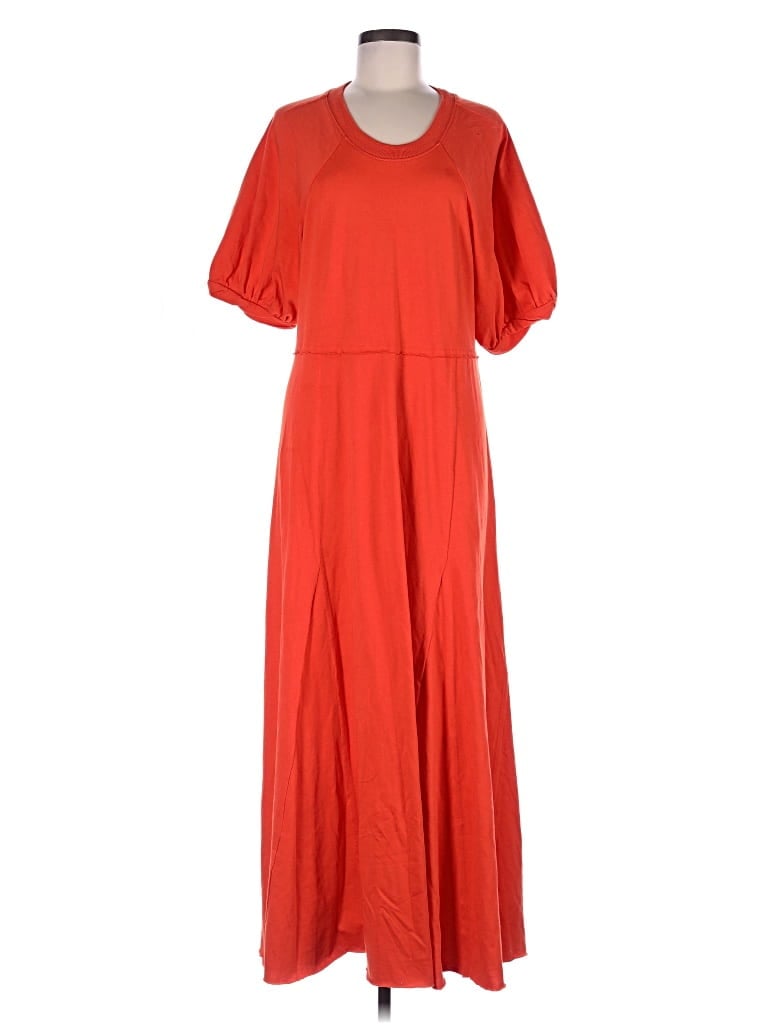 Pre-owned Fp Beach Casual Dress In Red