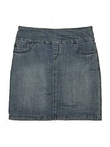 S.C. & Co. Denim Skirt (view 1)
