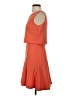 The Limited Solid Orange Cocktail Dress Size 0 - photo 5