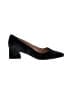 Franco Sarto 100% Leather Black Heels Size 9 1/2 - photo 1