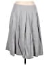 Talbots Solid Gray Casual Skirt Size 12 - photo 1