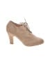 Journee Collection Tan Heels Size 8 - photo 1