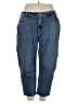 Old Navy Solid Blue Jeans Size 20 - photo 1