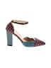 J.Crew Blue Heels Size 8 - photo 1