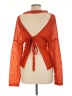 The Ragged Priest 100% Polyester Orange Long Sleeve Top Size L - photo 2