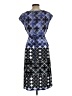 Axcess Graphic Blue Casual Dress Size L - photo 2