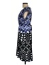 Axcess Graphic Blue Casual Dress Size L - photo 5
