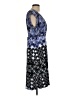 Axcess Graphic Blue Casual Dress Size L - photo 4