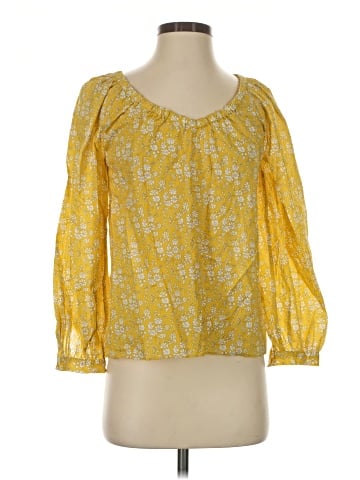 Liberty Art Fabrics for J.Crew 3/4 Sleeve Blouse (view 1)