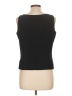 Amanda Smith Black Sleeveless Blouse Size 12 - photo 2