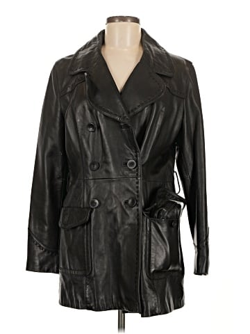 Wilsons Leather Trenchcoat (view 1)