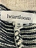 Heartloom Stripes Ivory Shorts Size M - photo 3