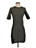 Rag & Bone 100% Polyester Graphic Black Casual Dress Size S - photo 1