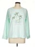 Talbots Tropical Green Sweatshirt Size L - photo 1