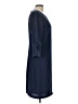 Chadwicks 100% Polyester Solid Blue Casual Dress Size 10 - photo 4