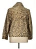 Chico's 100% Polyester Animal Print Gold Jacket Size XL (3) - photo 2