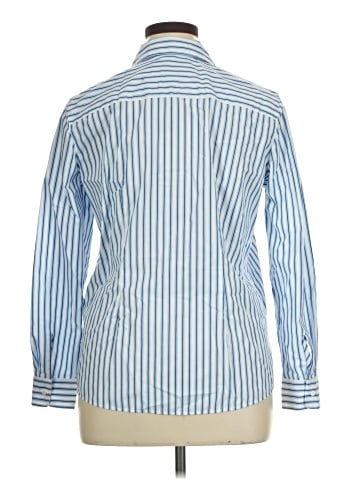 Foxcroft Long Sleeve Button-Down Shirt (view 2)