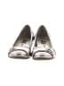 AK Anne Klein Metallic Silver Flats Size 7 1/2 - photo 2