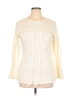 Apt. 9 100% Acrylic Ivory Pullover Sweater Size XL (petite) - photo 1