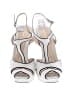 L.A.M.B. White Heels Size 8 - photo 2