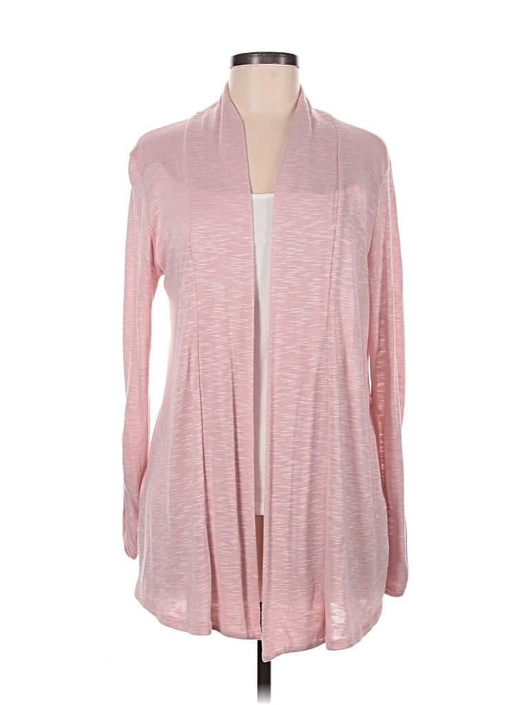 Pre-owned Mia + Tess Cardigan Sweater In Pink