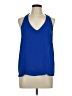 XXI 100% Polyester Blue Sleeveless Blouse Size L - photo 1