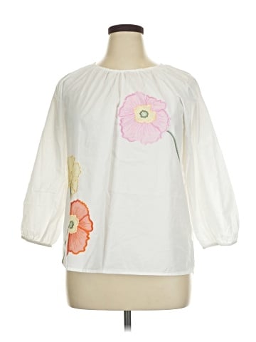 St. John's Bay 3/4 Sleeve Blouse (view 1)