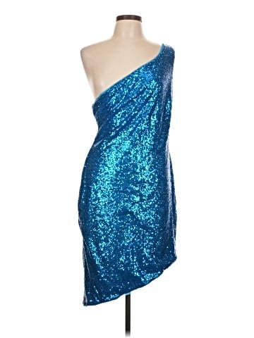 Aqua Cocktail Dress (view 1)