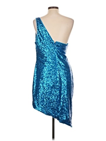Aqua Cocktail Dress (view 2)