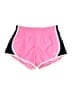 Nike 100% Polyester Color Block Pink Athletic Shorts Size XL - photo 1