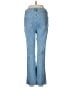 Ann Taylor LOFT Stripes Blue Jeans Size 6 - photo 2