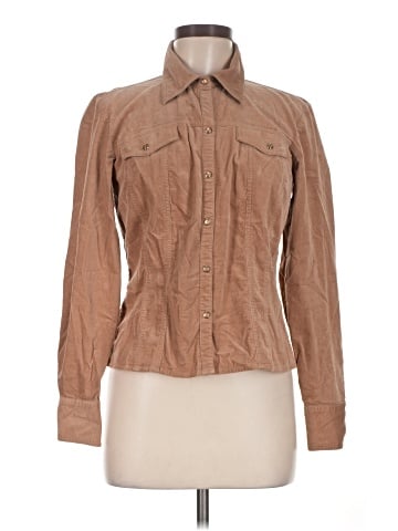 Ann Taylor Long Sleeve Button-Down Shirt (view 1)