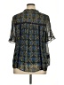 Daniel Rainn Blue Short Sleeve Blouse Size 1X - photo 2