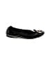 Tory Burch 100% Leather Black Flats Size 10 1/2 - photo 1