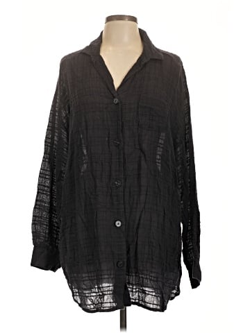 Dotti 3/4 Sleeve Button-Down Shirt (view 1)