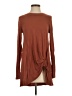 Azules Brown Long Sleeve Top Size S - photo 1