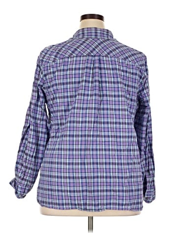 Talbots Long Sleeve Button-Down Shirt (view 2)