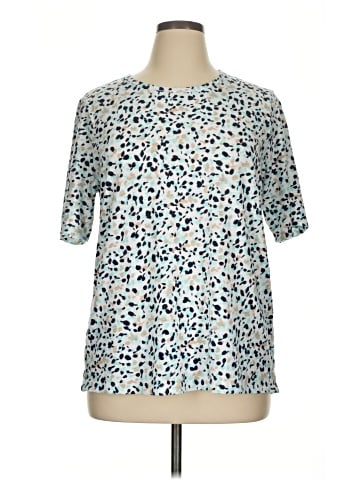 Chico's 3/4 Sleeve T-Shirt (view 1)