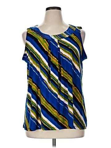 Susan Lawrence Sleeveless Blouse (view 1)