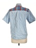 Koret Blue Short Sleeve Blouse Size L - photo 2