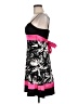 Ruby Rox Graphic Black Cocktail Dress Size M - photo 5
