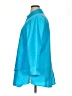 John Mark 100% Cotton Teal 3/4 Sleeve Button-Down Shirt Size XL - photo 5