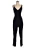 Zara Basic Solid Black Jumpsuit Size S - photo 1